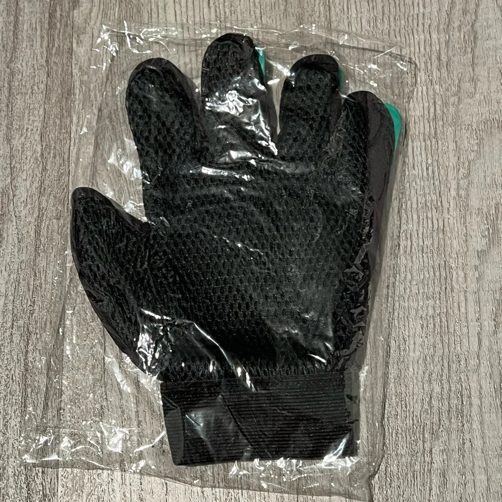 Pet hair removal glove/pet washing glove